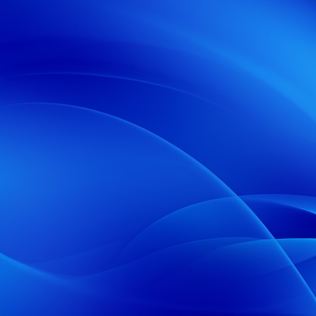 Abstrakte Komposition in Schattierungen von Blau