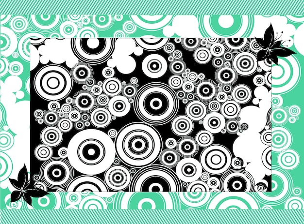 Abstrakte Kreise Hintergrund