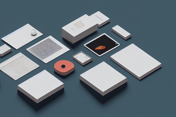 Foto abstrakte kunst für mockup-hintergrundbild-vorlage