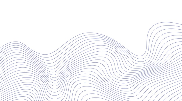 Abstrakte Kurvenwellenlinie Hintergrund Vektor-Illustration