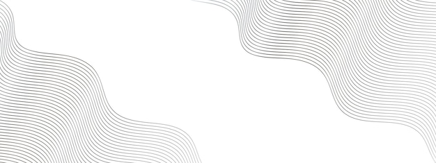 abstrakte Linien auf weißem Hintergrund