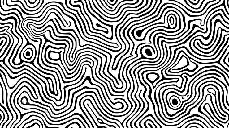 Foto abstrakte linien nahtlose tapeten