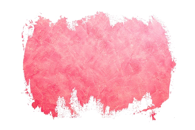 Abstrakte Malstriche Rosa Farbe. Entworfener Schmutz auf Wandbeschaffenheit. Malen Sie schwarze Striche Pinselstrich Farbtextur mit Platz für Ihren eigenen Text