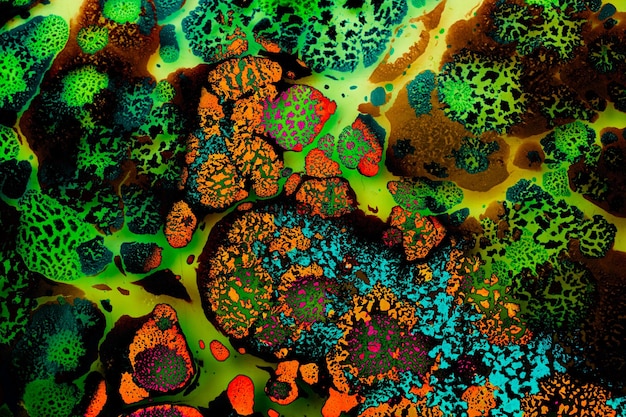 abstrakte Marmorierungskunstmuster in Farbe als Hintergrund