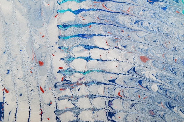 Abstrakte Marmormusterstruktur Traditionelle Kunst der Ebru-Marmorierung