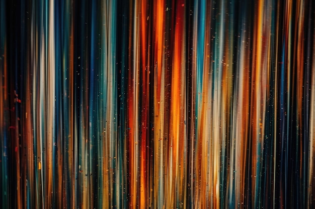 Foto abstrakte mehrfarbige linien, die sich schneiden und überlappen