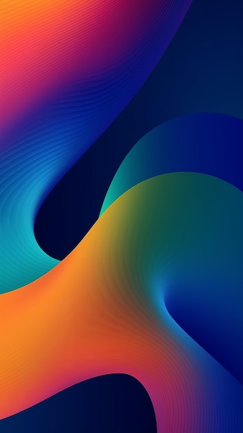 Abstrakte Mischung aus buntem Farbverlauf-Hintergrund für Cover-Design. Abstraktes Designelement. Mehrfarbige Tapete. Blauer Hintergrund