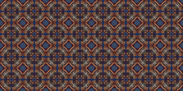 Abstrakte nahtlose Aquarellmuster horizontale Textur und Hintergrund nahtloses Kaleidoskop für den Druck Alkoholtinte