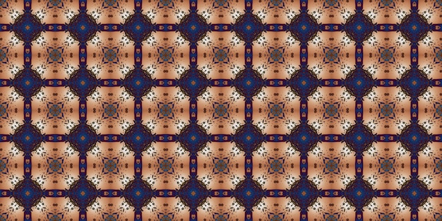 Abstrakte nahtlose Aquarellmuster horizontale Textur und Hintergrund nahtloses Kaleidoskop für den Druck Alkoholtinte