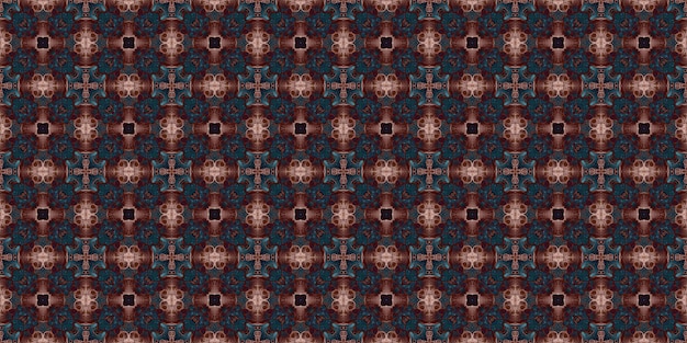 Abstrakte nahtlose Aquarellmuster horizontale Textur und Hintergrund nahtloses Kaleidoskop für den Druck Alkoholtinte