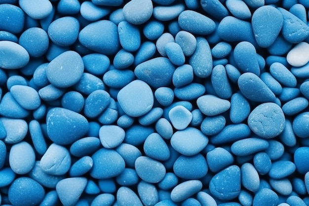 abstrakte Natur Kieselsteine Hintergrund blaue Kieselsteines