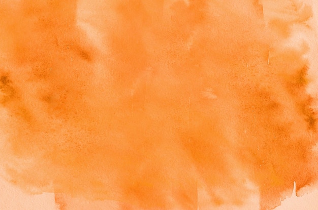 Abstrakte orange Aquarellhintergrundbeschaffenheit