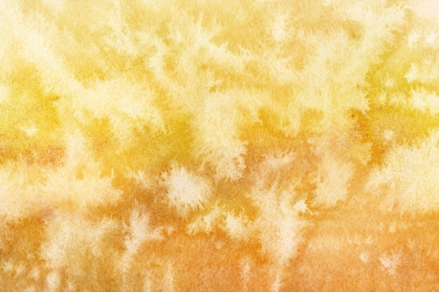 abstrakte orangefarbene Textur Neurospora crassa Pilz Aquarell