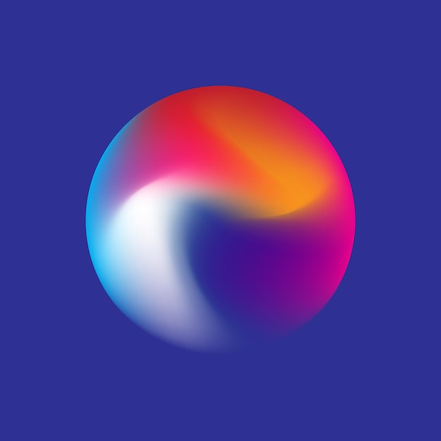 Abstrakte Plakate Modisch Flüssigkeitsgradient