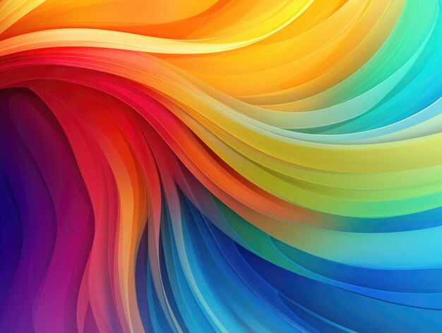 Abstrakte Regenbogenlinien Hintergrund buntes Hintergrunddesign