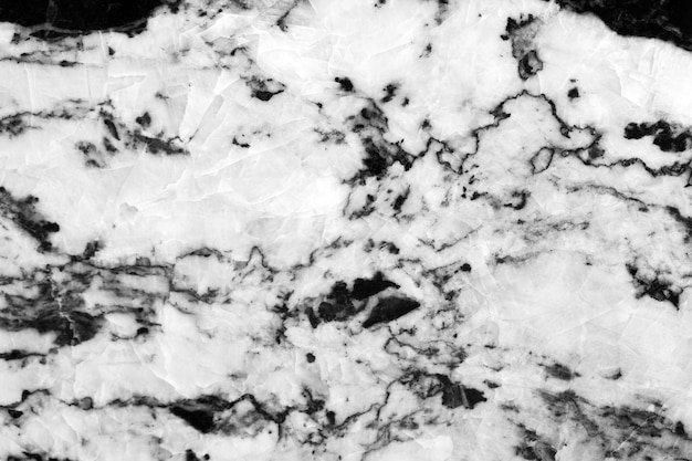 Abstrakte schwarz-weiße Granitstruktur auf Makro. Schöner Natursteinhintergrund, hochauflösendes Foto
