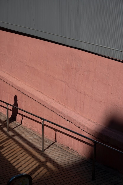 Foto abstrakte tageslichtschatten von draußen