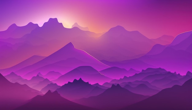 abstrakte Tapete mit Farbverlauf mit violettem Hintergrund