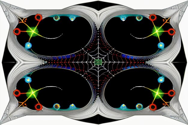 Abstrakte unregelmäßige Form Metallpartikel Linien Hintergrund Tapete Illustration kreatives Design