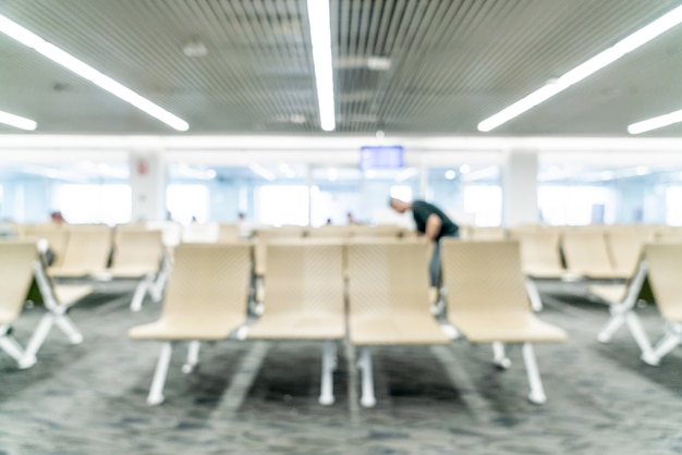 abstrakte Unschärfe Flughafen für Hintergrund