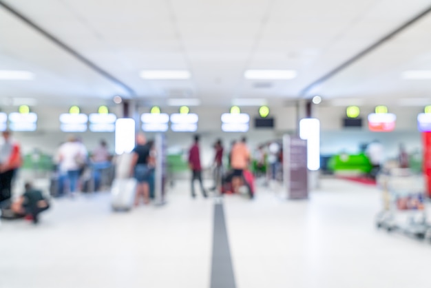 abstrakte Unschärfe im Flughafen für Hintergrund