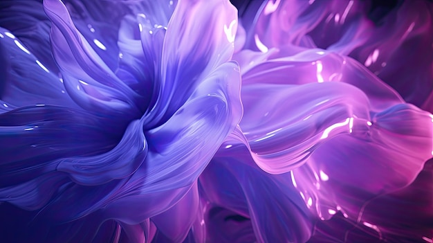 abstrakte UV-Ultraviolett-Licht-Zusammensetzung realistisch 4k