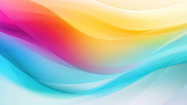 Abstrakte verschwommene Gradient-Netz-Hintergrund in hellen Regenbogenfarben Farbige glatte Banner-Vorlage