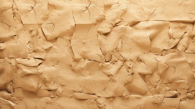 Abstrakte warme beige Wandhintergrund 4 Generative KI