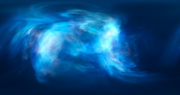 Abstrakte Wellen schillernder leuchtender Energie magischer kosmischer galaktischer Wind heller abstrakter Hintergrund