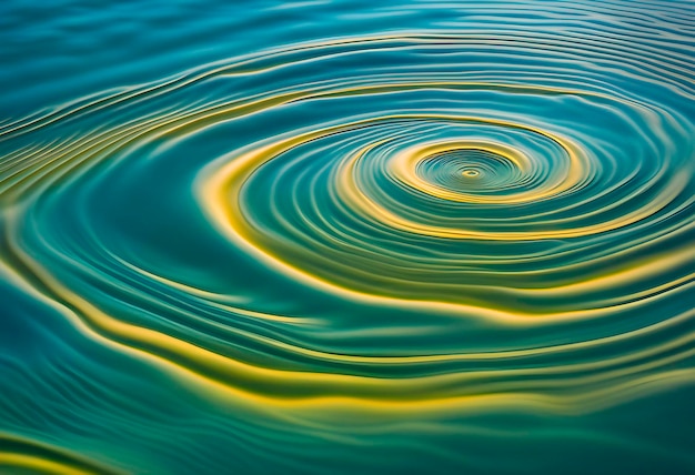 Foto abstrakte wellenartige blendtextur auf dem wasserbad eines schwimmpools mit wellen