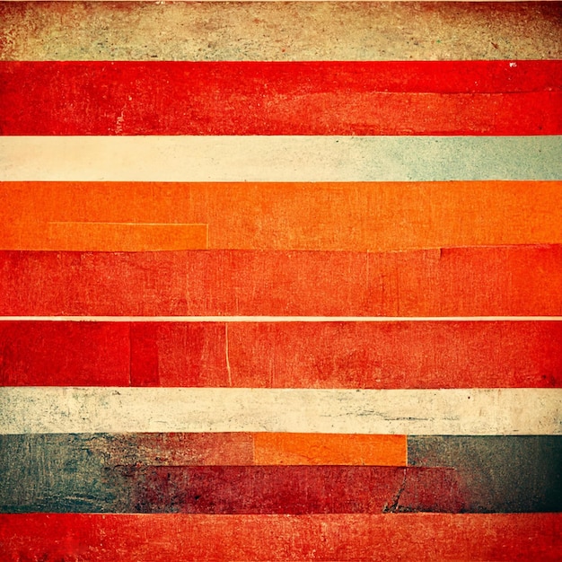 Foto abstrakte zeitgenössische moderne aquarellkunst minimalistische illustration in orange- und rottönen