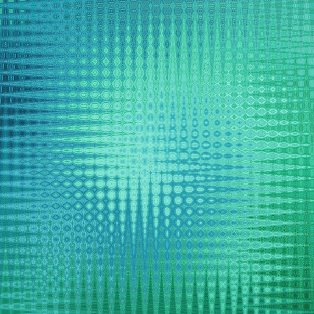 Abstrakter aquamariner blauer Türkisgrüner geometrischer Technologiezukunftshintergrund mit abstrakten Formen. Grafikdesign-Illustration