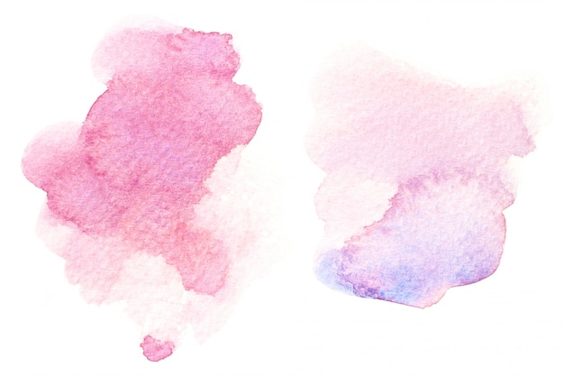 Abstrakter Aquarellbürsten-Anschlaghintergrund.