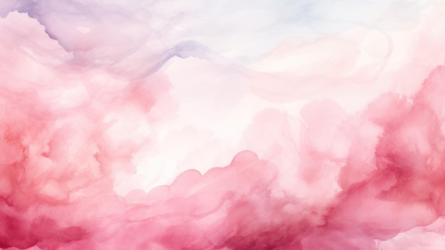 Abstrakter Aquarellhintergrund in Rosa- und Weißtönen