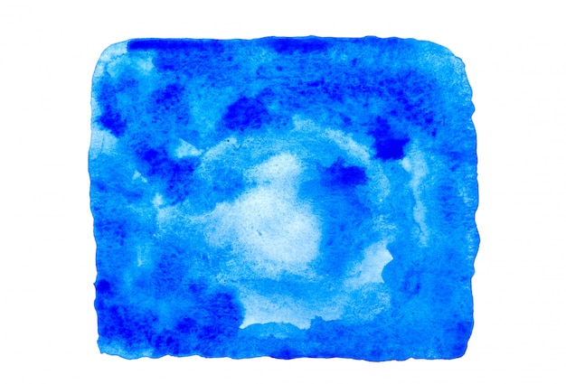 Abstrakter blauer Aquarellhintergrund