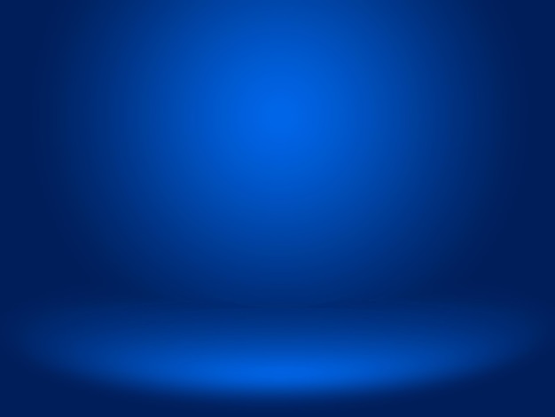 Abstrakter blauer Hintergrund für Webdesign-Vorlagen und Produktstudio mit sanften Farbverläufen