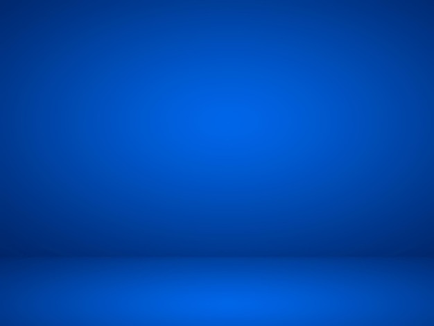 Abstrakter blauer Hintergrund mit glattem Farbverlauf, der für Webdesign-Vorlagen verwendet wird