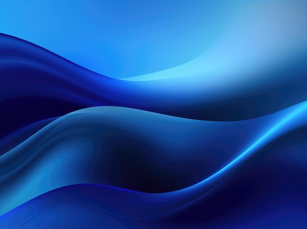 Abstrakter blauer Hintergrund mit glatten Linien