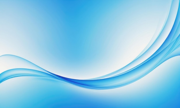 abstrakter blauer Hintergrund mit Kurven