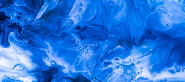 abstrakter blauer Musterhintergrund aus Acryl