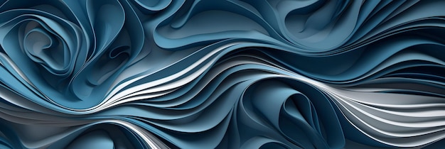 Abstrakter blauer und weißer Hintergrund, Musterdesign, Webdesign, Tapetenbestand, generative KI
