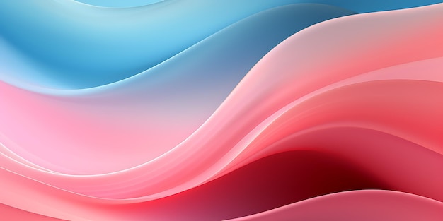 Abstrakter bunter Hintergrund mit glatten Linien futuristische wellenförmige Vektorillustration
