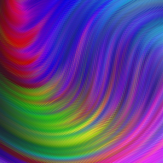 Abstrakter bunter Hintergrund Twisted Gradient Wavy Twirls Patterns Motion Digital Wallpaper