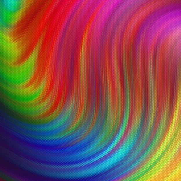 Abstrakter bunter Hintergrund Twisted Gradient Wavy Twirls Patterns Motion Digital Wallpaper