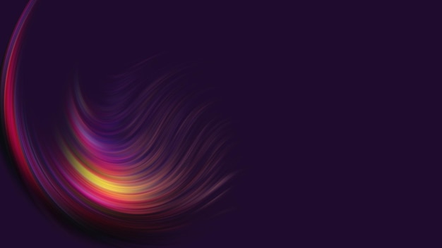 Abstrakter bunter Hintergrund Twisted Gradient Wavy Twirls Patterns Motion Digital Wallpaper