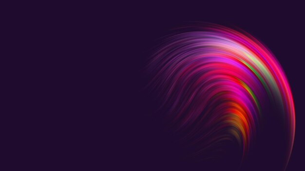 Abstrakter bunter Hintergrund Twisted Gradient Wavy Twirls Patterns Motion Digital Wallpaper