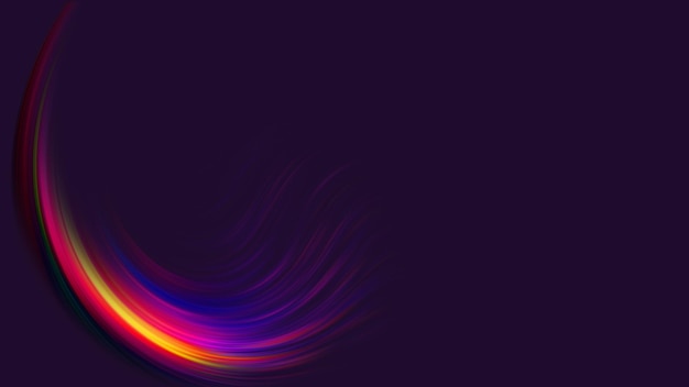 Abstrakter bunter Hintergrund Twisted Gradient Wavy Twirls Patterns Motion Digital Wallpaper