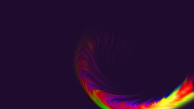 Abstrakter bunter Hintergrund Twisted Gradient Wavy Twirls Patterns Motion Digital Wallpaper