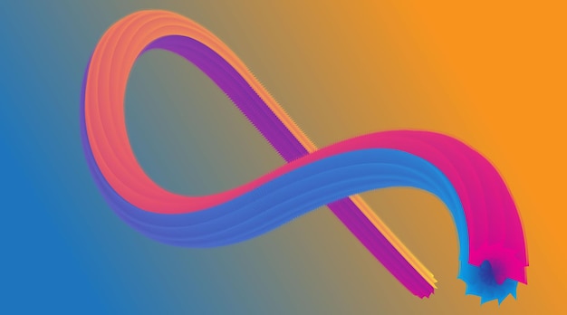 abstrakter farbenfroher flüssiger Hintergrund für Web- und mobile Anwendungen
