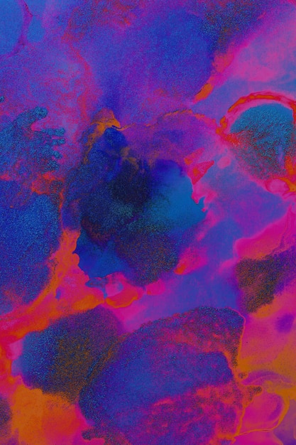 Abstrakter farbenfroher Hintergrund Mischen von Alkoholtintengemälden Moderne Kunst Malen Sie Marmortextur